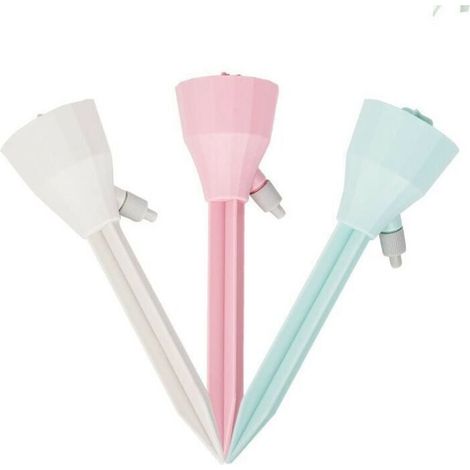 6Pcs Irrigation Goutte à Goutte Kit, Système D'arrosage Automatique avec Valve Réglable pour Plantes D'intérieur et D'extérieur, (1/4)
