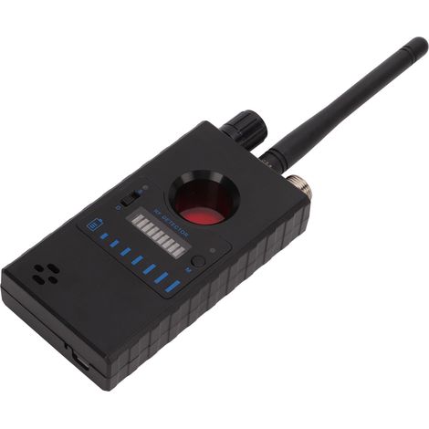 Détecteur caméra anti espion GPS haute sensibilité détecteur micro sans fil alerte sonore vibrante repérage appareils écoute (1/5)