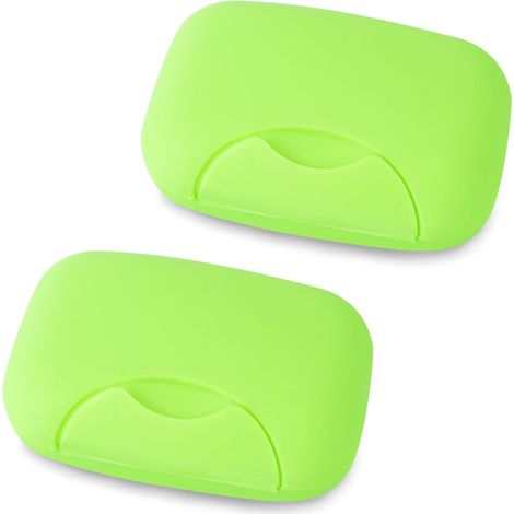 Boîte à Savon de Voyage, Boite a Savon,Imperméable Porte-Savon en Plastique, boîte à Savon Solide pour Salle de Bain (Large) (1/5)