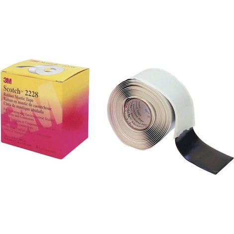 3M Scotch™ 2228 SCOTCH2228-50.8X3 Nastro per riparazioni Scotch® 2228 Nero (L x L) 3.1 m x 50 mm 1 pz. (1/2)