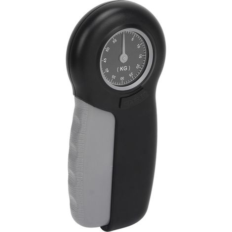 Testeur de force de préhension manuelle, dynamomètre manuel ergonomique, appareil de mesure de la force de préhension, gris foncé (1/5)