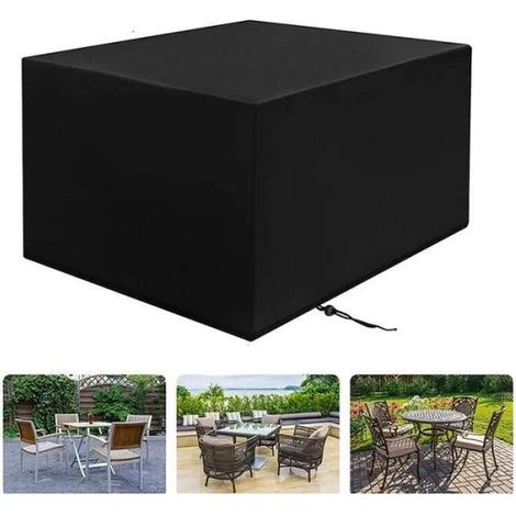 Housse de protection - Jardin - 420D - Imperméable - Résistante aux UV - 150x150x75cm (1/4)