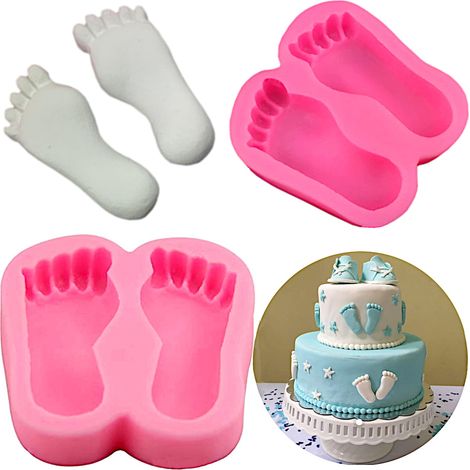 Stampo in silicone, taglia biscotti, stampo per fondente, stampo per glassa Piedi Piedi