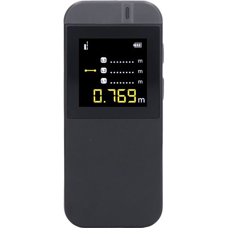 Télémètre infrarouge intelligent avec écran LCD et capteur de gravité, mesure de distance de 0,05 à 40 mètres. (1/5)