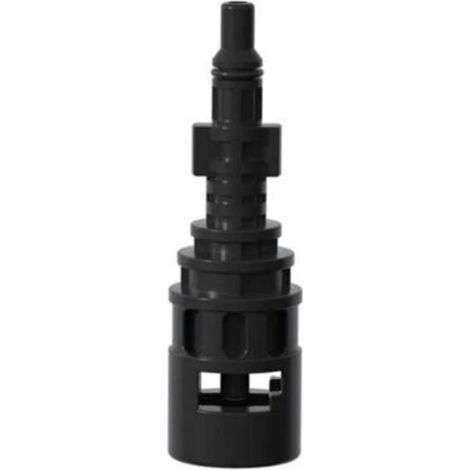 2 Pièces Adaptateur de Conversion pour Nettoyeur Haute Pression Connecteur de Couplage pour Karcher Lavor 124 X 24,5 Mm Noir