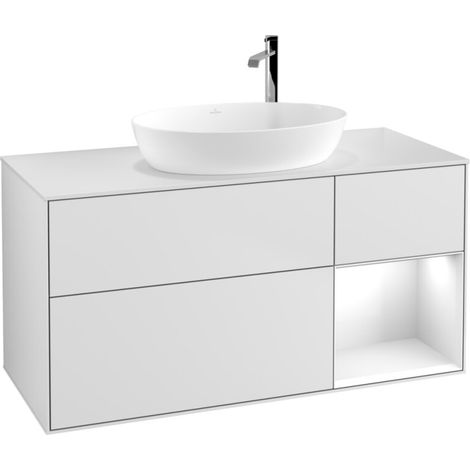 Villeroy & Boch F951GFMT Meuble sous-lavabo Finion F95 (1/2)