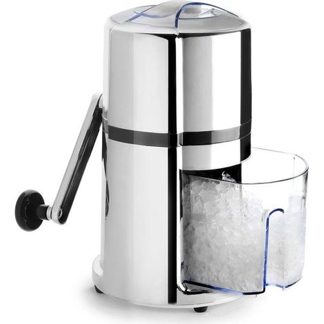 ibili Broyeur à glace moderne acier inoxydable crème