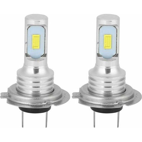 Ampoule de phare antibrouillard, 2pcs 80W 6000K universel H7 LED voiture antibrouillard lampe blanc DC 12-24V (1/5)