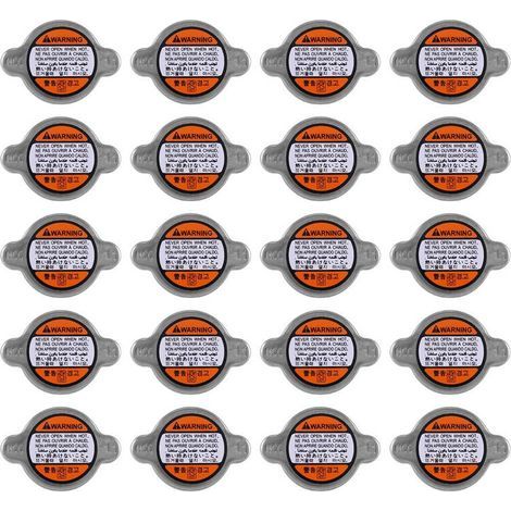 Convient aux paquets de 20 ensembles de couvercles de radiateur de 1,1 bar, compatible avec les couvercles de radiateur OPTIMA SEDONA et convient aux modèles Accent 253303K000 et 25330-3K000. (1/3)