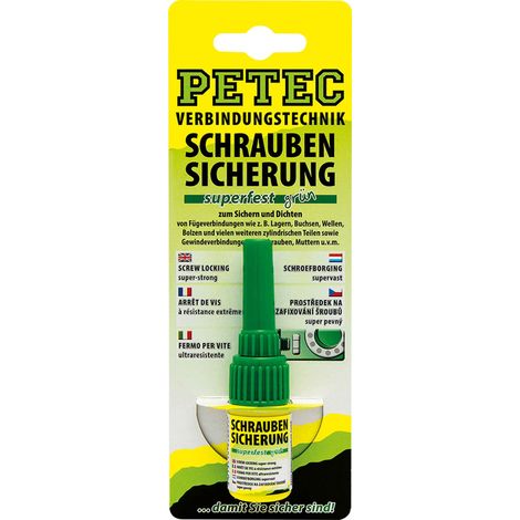 Petec Schraubensicherung superfest grün 5g (1/5)