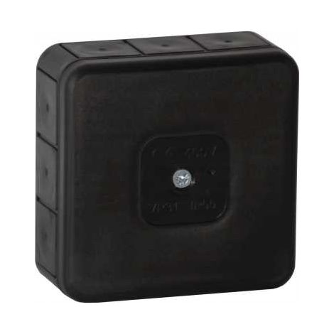 Caja de conexiones VP-31 85x85x37mm IP55 400V vacía negra (1/2)