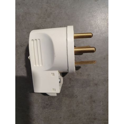 LEGRAND - Fiche mâle 3p+t 20a coudée blanc vrac (1/3)