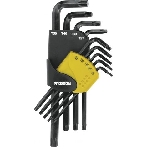 Serie di chiavi torx angolate 8-50 mm 9 pz Proxxon 23944