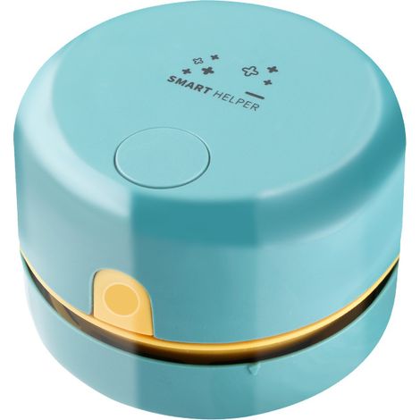 Mini aspirapolvere da tavolo senza fili, rotazione a 360°, aspirapolvere portatile da tavolo con batteria ricaricabile tramite USB per rimuovere briciole, polvere e cenere da tavoli, scrivanie e tasti