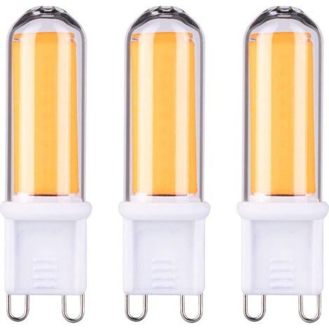 Paulmann Kit de bombillas LED G9 2700K luz blanca cálida 4,6W