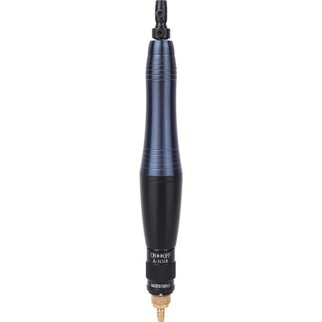 Machine de polissage ultrasonique pneumatique, lime de polissage pneumatique, outil de polissage alternatif, course de 0,6 mm, TU-106 bleu-noir. (1/5)