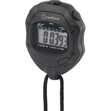 Renkforce RF-SW-110 Chronomètre numérique noir Y781092 (1/4)