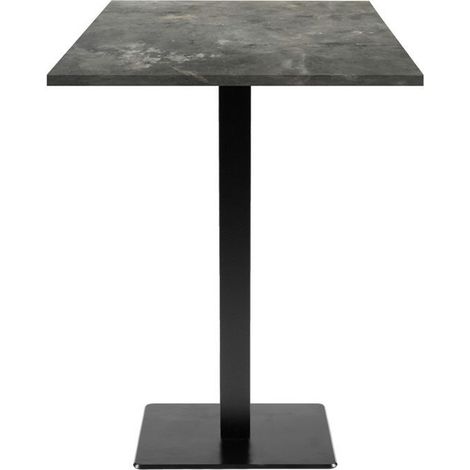 Mange-debout 60 x 60 cm - modèle Milan pierre métallisée