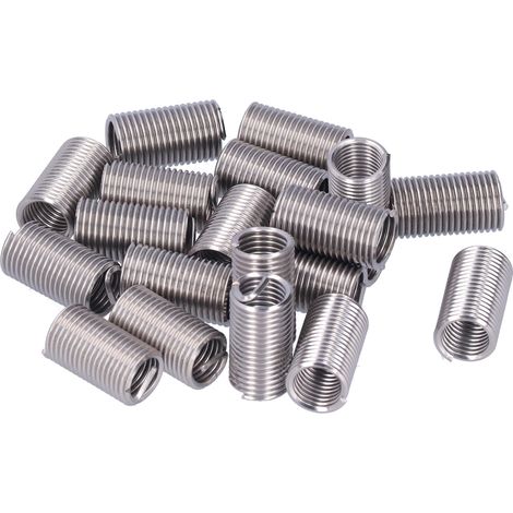 20 pièces de réparation de filetage M12 x 1,75, insert fileté, écrou, rallonge enroulée, consommables 3D