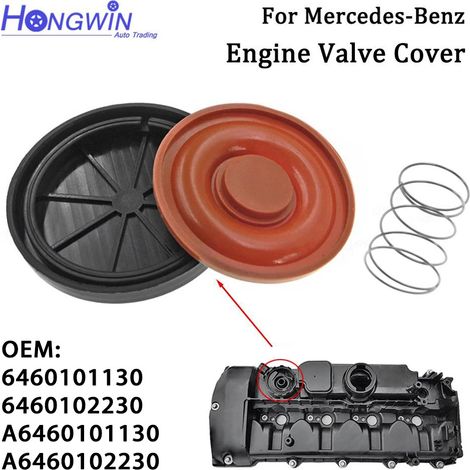 Kit de réparation de couvercle de soupape Mercedes-Benz avec capuchon à membrane A6460102230 (1/5)