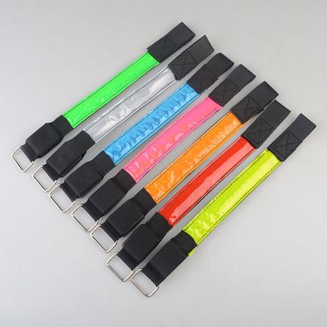Bracelet LED rechargeable, dragonne flash LED en treillis (1/2)