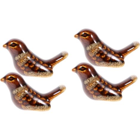 Lot de 4 poignées de placard vintage, poignées de commode pour meubles de cuisine et de salle de bain, poignées de tiroir vintage pour armoire, placar (1/5)