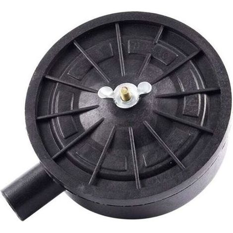 Pair – Filtre à air compresseur 20mm – Filetage mâle G1/2 – Filtration silence pour compresseur d'air – Plastique noir (1/5)