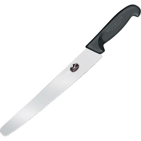 Couteau à pâtisserie professionnel denté - 25,5 cm - Victorinox