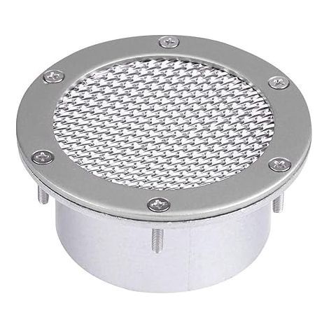 Entrées d'air de Voiture, Entrée d'air de Pare-Chocs de Grille de Conduit d'air de Voiture de Course Universelle pour Prise d'air Froid (Argent) (1/5)