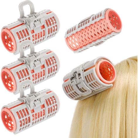 Lot de 6 bigoudis à ressort pour réaliser soi-même des boucles ondulées (1/3)