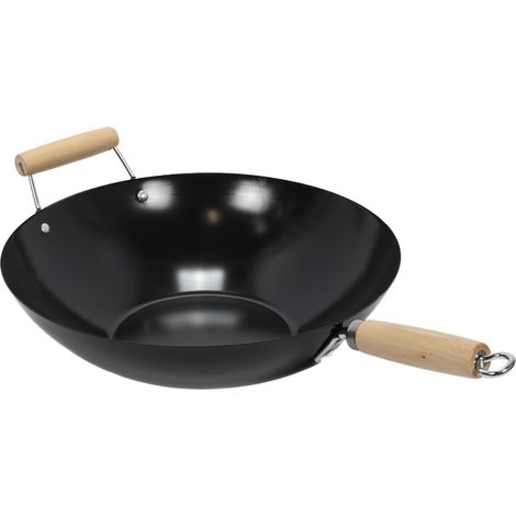 Wok aus Kohlenstoffstahl, Ø 35 cm (1/5)