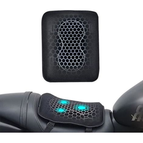 Sitzkissen – Gel – Motorrad – 3D-Wabenstruktur – Atmungsaktiv – Optimaler Komfort (1/5)