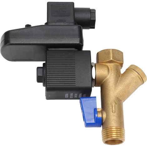 Électrovanne de purge automatique DN15 G1/2 16bar, laiton silencieux, vidangeur électronique 24V DC pour compresseur d'air (1/5)