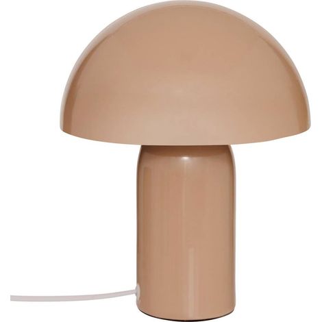 Lampe à Poser Champignon "Lito" 24cm Beige