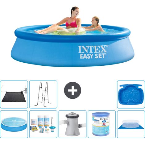 Intex Piscine Easy Set Ronde - 244x61 cm - 9-pièces S30435 (1/5)