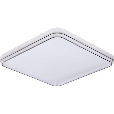 Plafoniera LED 144W 11520lm 3000-6000K 50cm Bianco/Nero Dimmerabile Serie Laguna
