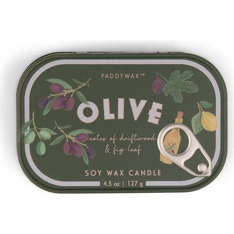 CANDELA IN SCATOLETTA BISTRO OLIVE 127 G
