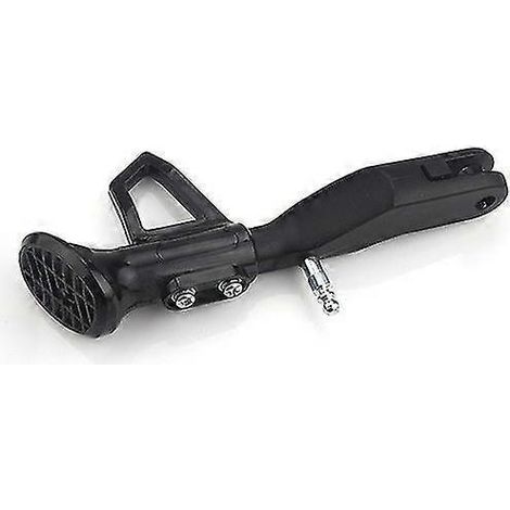 Motorradteile, höhenverstellbare Seitenständer (1618 cm), modifizierte Fußhalterung für Motorroller, CNC-gefräste Aluminiumlegierung, 3 Farben – Schwarz