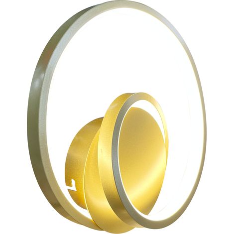 Moderne LED-Wandleuchte 13W gold LUCERO ML1050 Milagro (1/5)