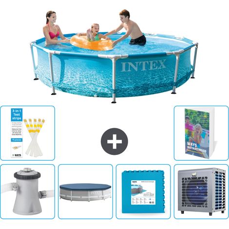 Intex Piscina con struttura Rotonda - 305x76 cm - 7-pezzi S290 (1/5)