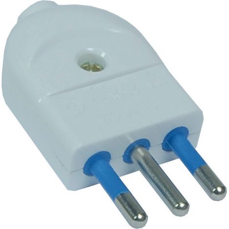 SPINA NORMALE 2P+T BIANCA- - 10A bianca - 20 pezzi SYNTESY