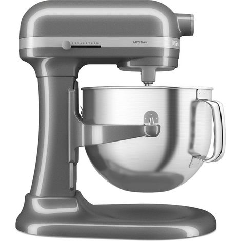 Planetaria Con Ciotola Sollevabile 6,6 L - Artisan - Argento Medaglia 5Ksm70Shxems (1/4)