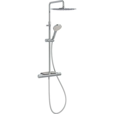 Colonne de douche thermostatique JACOB DELAFON Metro chromée