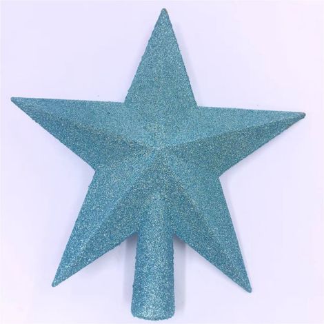 Étoile Décorative - Étoile Pour Sommet D'Arbre De Noël - 20 cm - Pour Arbre De Bureau Ou Table - 1 Pièce (1/5)