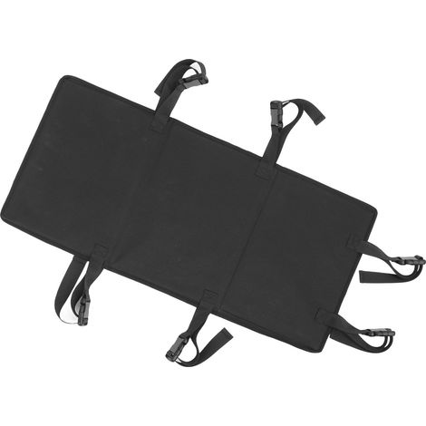 Protection d'échelle réglable pour lit superposé enfant, avec coussinets de protection empêchant les enfants de grimper à l'échelle. (1/5)