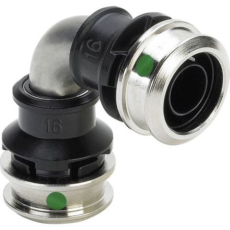 Viega Bogen 90 Grad mit SC Raxinox 4416 in 16mm Stahl nichtrostend (1/2)