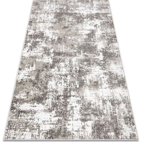 Teppich MATEO 8038/944 Modern vintage - Strukturell grau / beige beige 80x150 cm