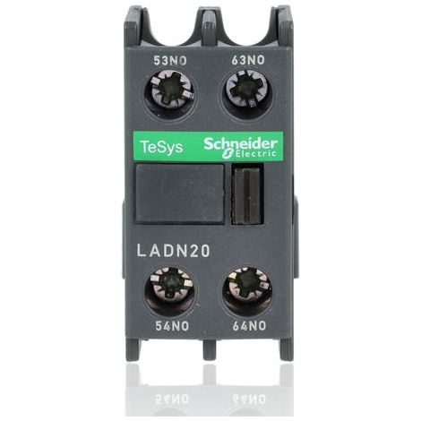 SCHNEIDER LADN20 - Blocco Contatti Ausiliari TeSys D 2NA Morsetti a Vite (1/6)
