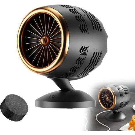 350w Espace USB Chauffage Ventilateur Ventilateur Portable Chauffage Rapide Thermostat Maison