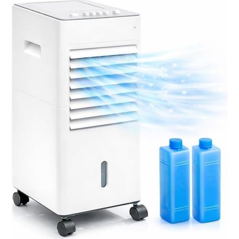 Climatiseur évaporatif portable - CELLUSTOP - 5L - Sans évacuation - 3 vitesses - Silencieux ≤55 dB (1/5)